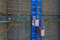 Builder Mast Hoist Used In Building Construction