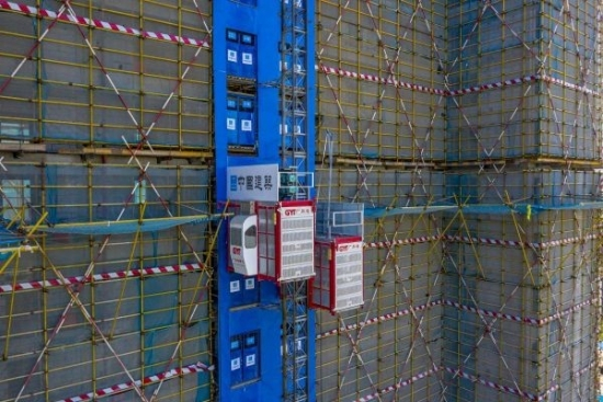 Alimak Type Construction Rack And Pinion Hoist