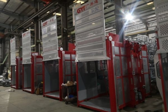 High-Rising Passenger Cargo Lift Building Construction Hoist